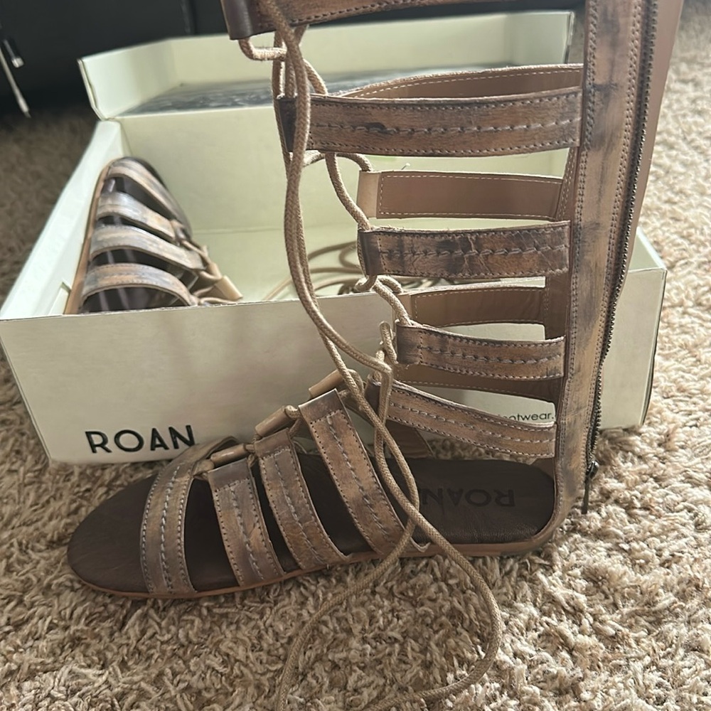 Brand new Roan sandals size 8.5